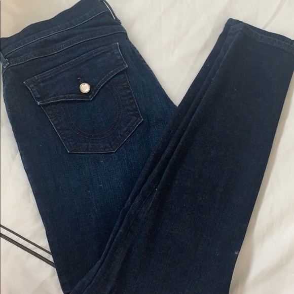 True religion diamond button skinny’s - Picture 1 of 4